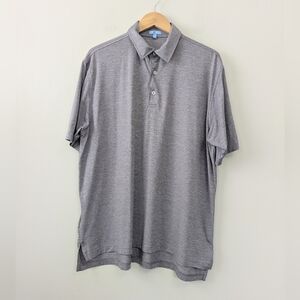 Genteal Purple Performance  Polo Shirt Short Sleeve Mens XL